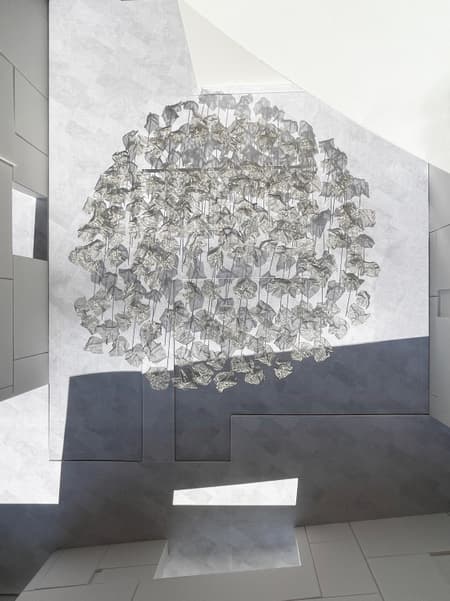 Choreography of a Cloud, Dancing Shadows Art Pavilion at the Louvre Abu Dhabi